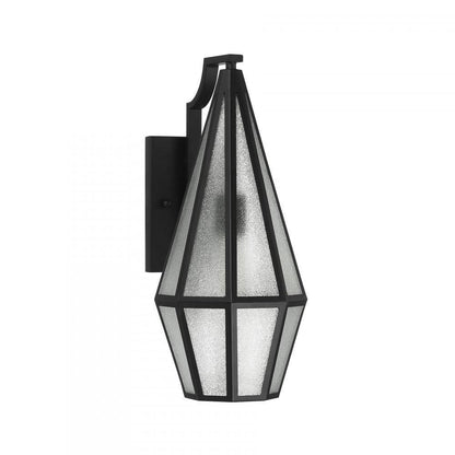 Savoy House Peninsula 1-Light Outdoor Wall Lantern in Matte Black, Savoy House 5-709-BK ALXKH