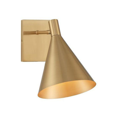 Savoy House Pharos 1-Light Adjustable Wall Sconce in Noble Brass by Breegan Jane, Savoy House 9-8002CP-1-127 ALYKJ