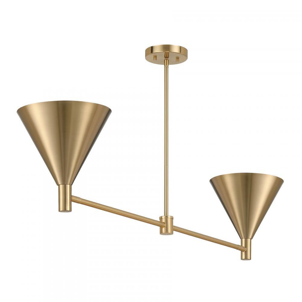 Savoy House Pharos 2-Light Linear Chandelier