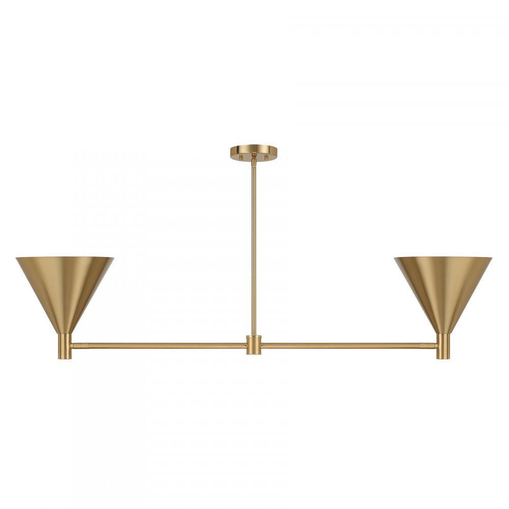 Savoy House Pharos 2-Light Linear Chandelier