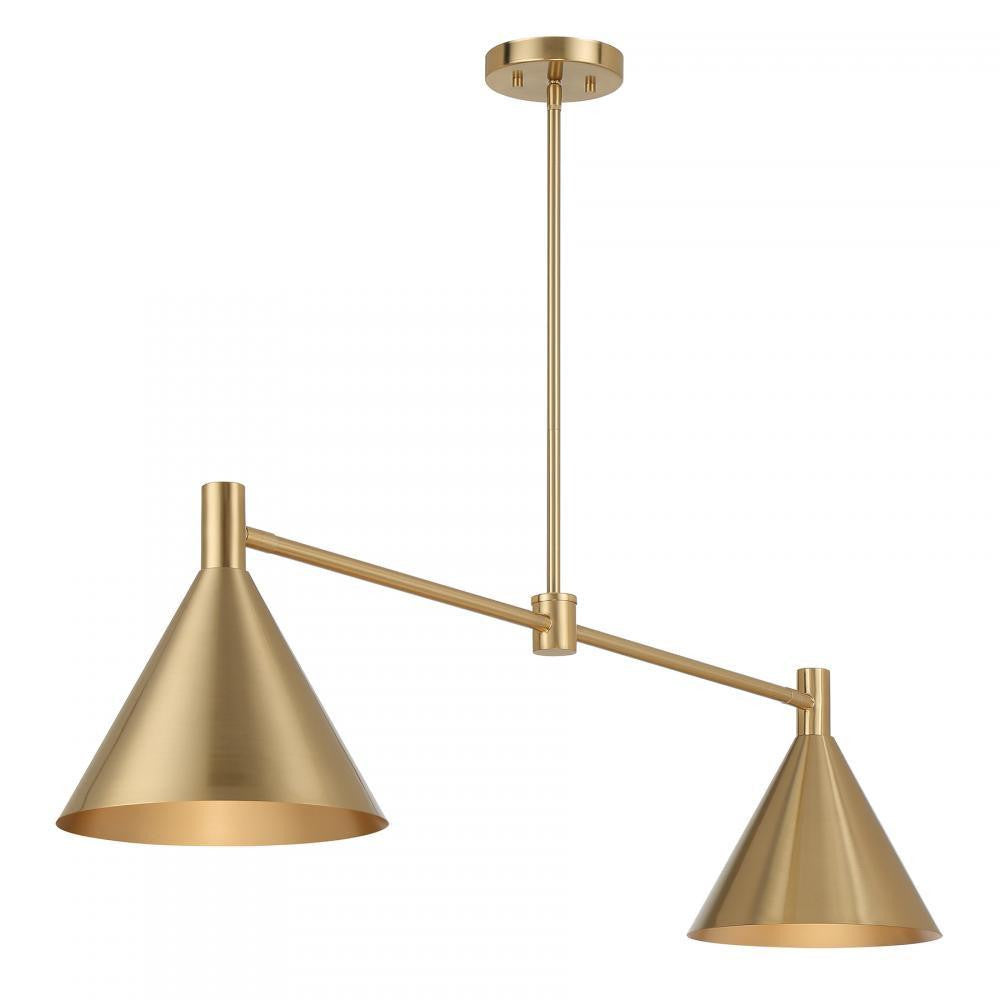 Savoy House Pharos 2-Light Linear Chandelier