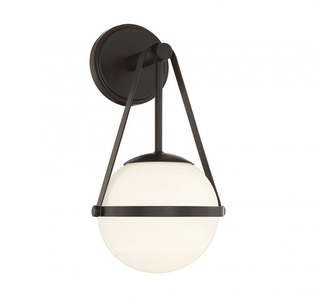 Savoy House Polson Wall Sconce Matte Black