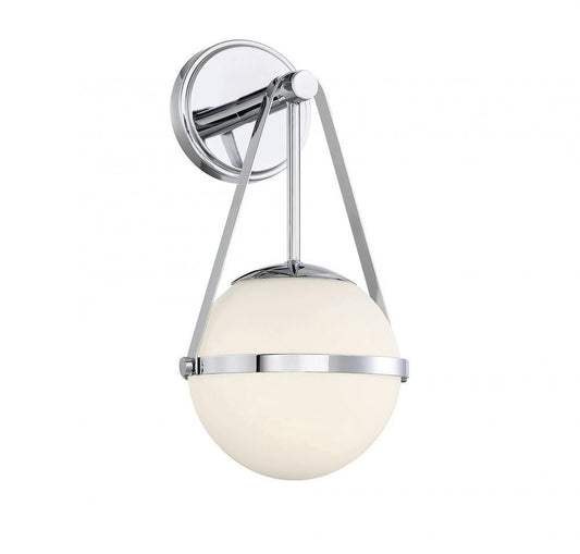 Savoy House Polson Wall Sconce Polished Chrome