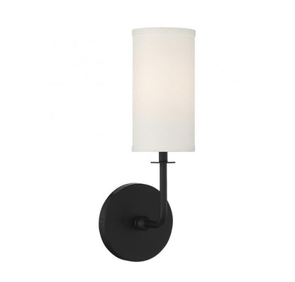 Savoy House Powell Wall Sconce Matte Black