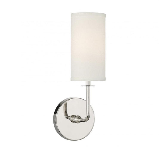 Savoy House Powell Wall Sconce Polished Nickel