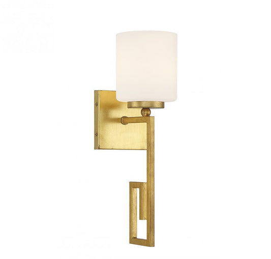Savoy House Quatrain Wall Sconce True Gold