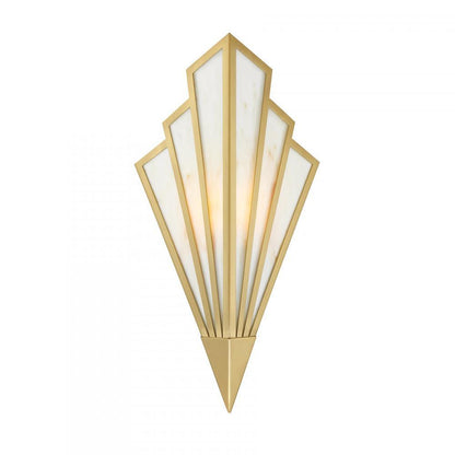 Savoy House Rivage 1-Light LED Wall Sconce Warm Brass