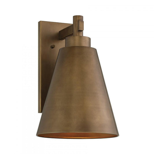 Savoy House Ryder 1-Light Outdoor Wall Lantern Atlas Bronze