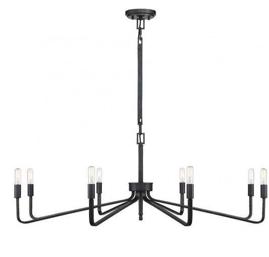 Savoy House Salem 8-Light Chandelier Forged Iron
