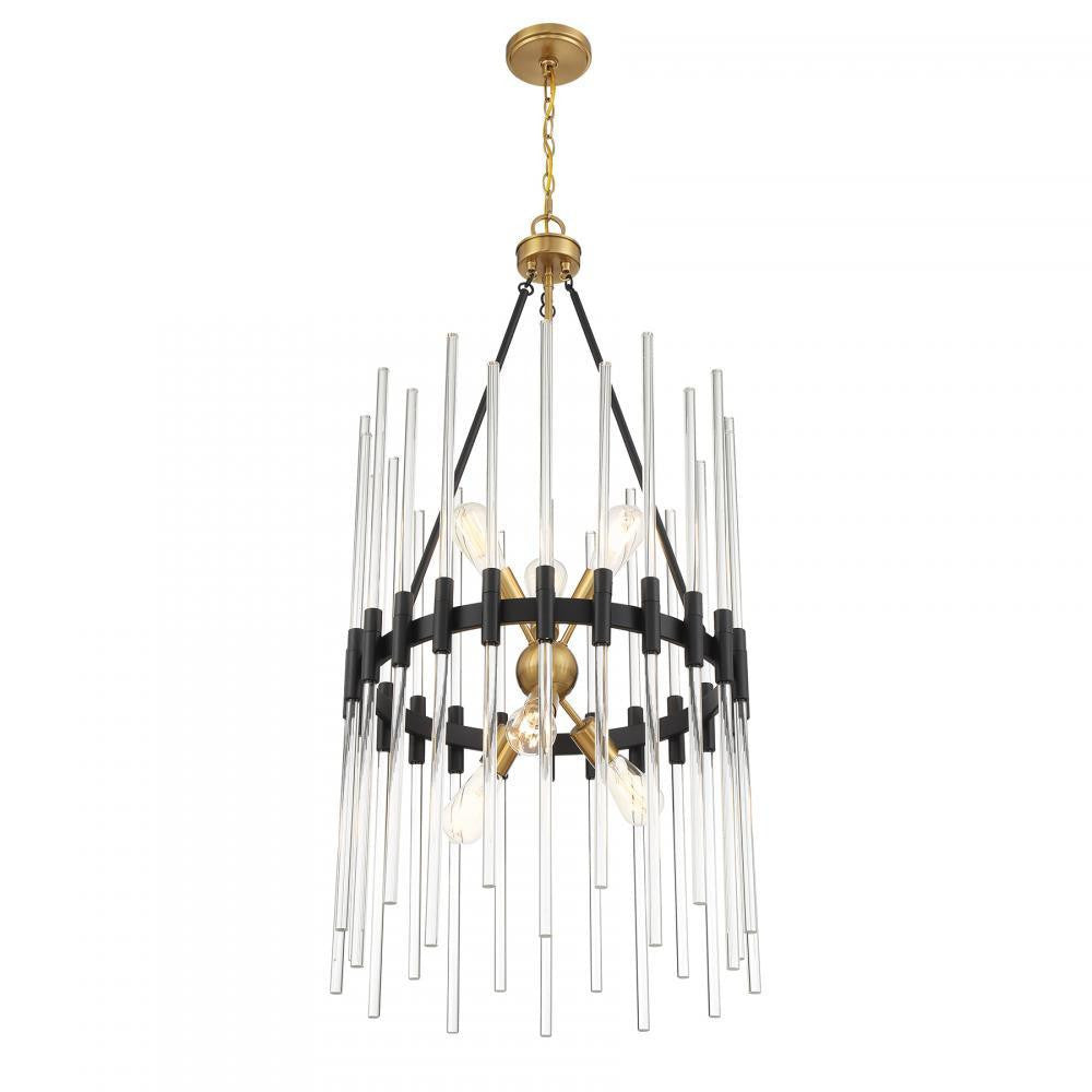 Savoy House Santiago 6-Light Pendant Accents