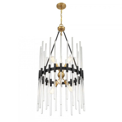 Savoy House Santiago 6-Light Pendant Accents
