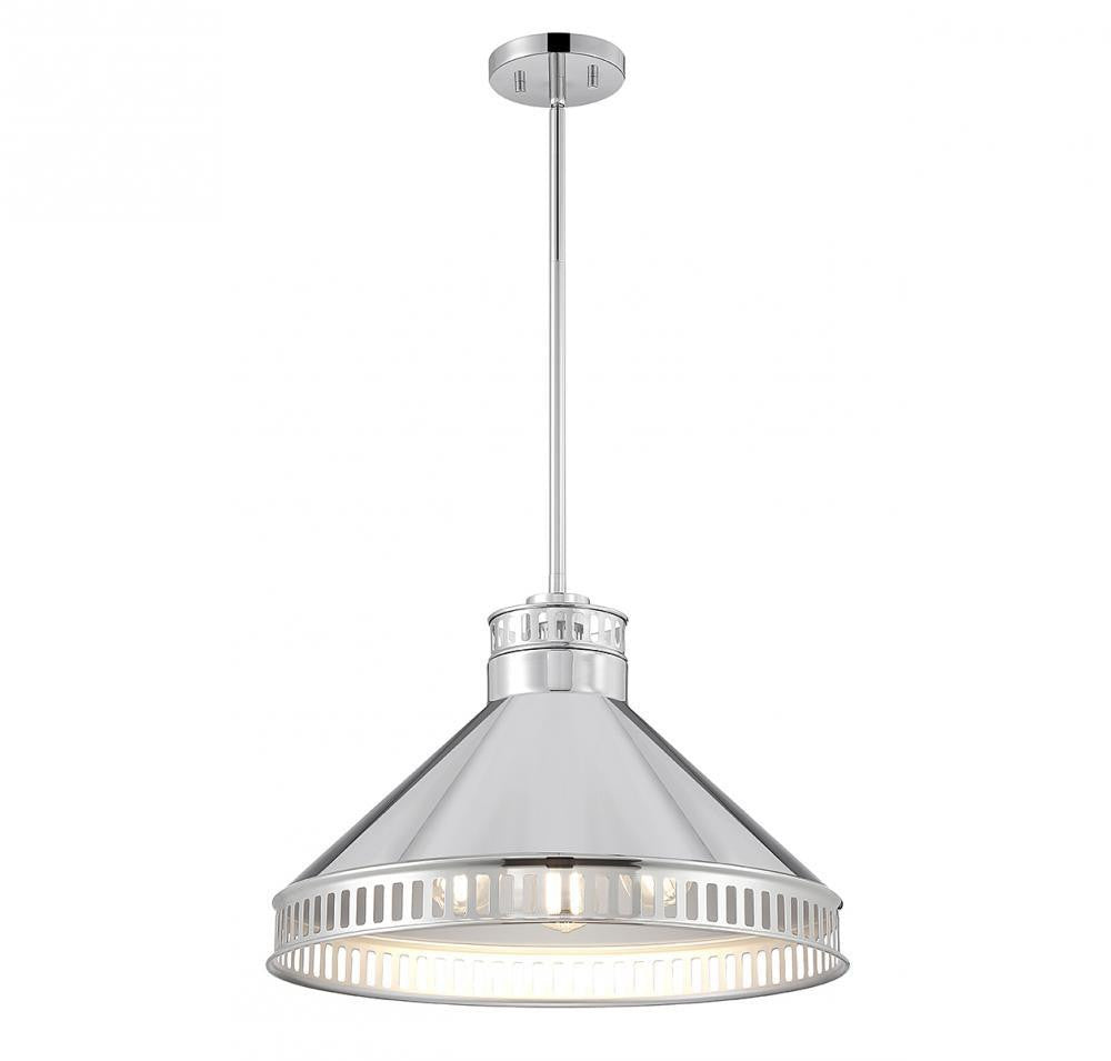 Savoy House Seagram 3-Light Pendant Polished Nickel