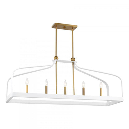 Savoy House Sheffield 5-Light Linear Chandelier
