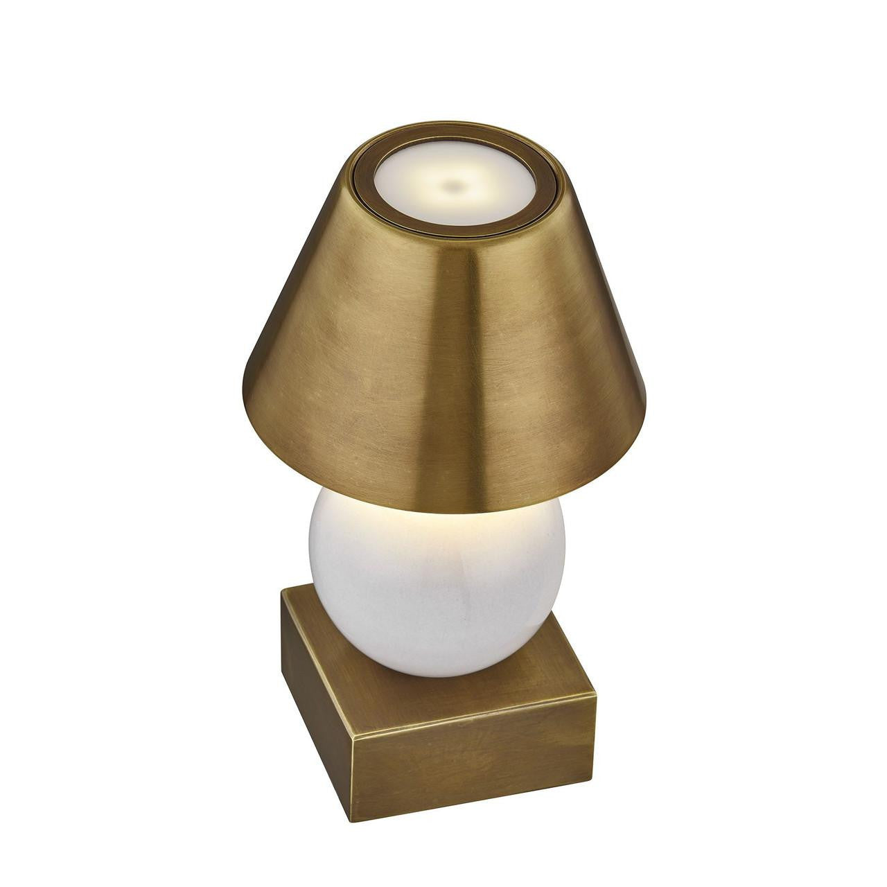 Table Lamp: Rechargable-Savoy House-11-CD06RC-BS
