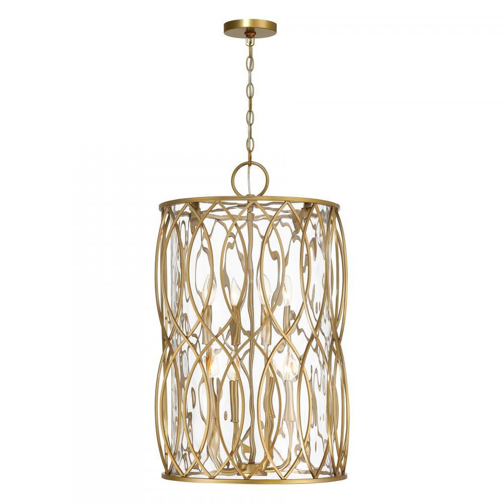 Savoy House Snowden 8-Light Pendant Matte Black