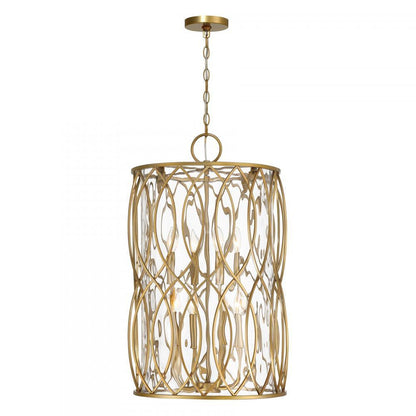 Savoy House Snowden 8-Light Pendant Matte Black