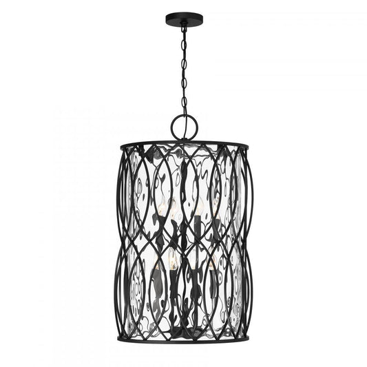 Savoy House Snowden 8-Light Pendant in Matte Black, Savoy House 7-2004-8-89 ALXL8