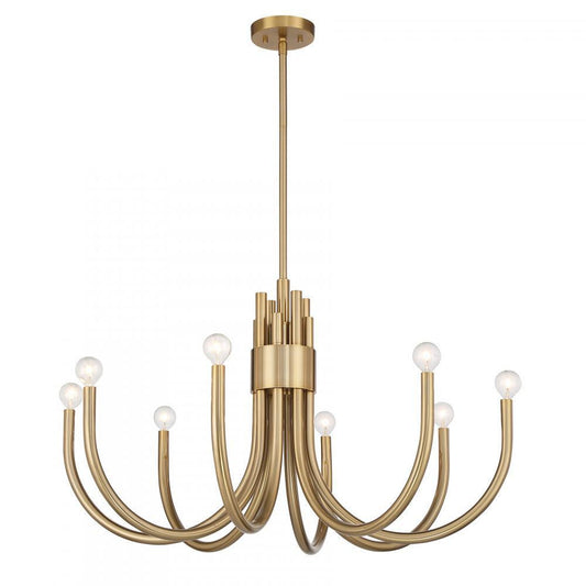 Savoy House Sorrento 8-Light Chandelier Matte Black