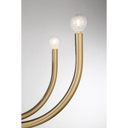 Savoy House Sorrento 8-Light Chandelier Satin Nickel