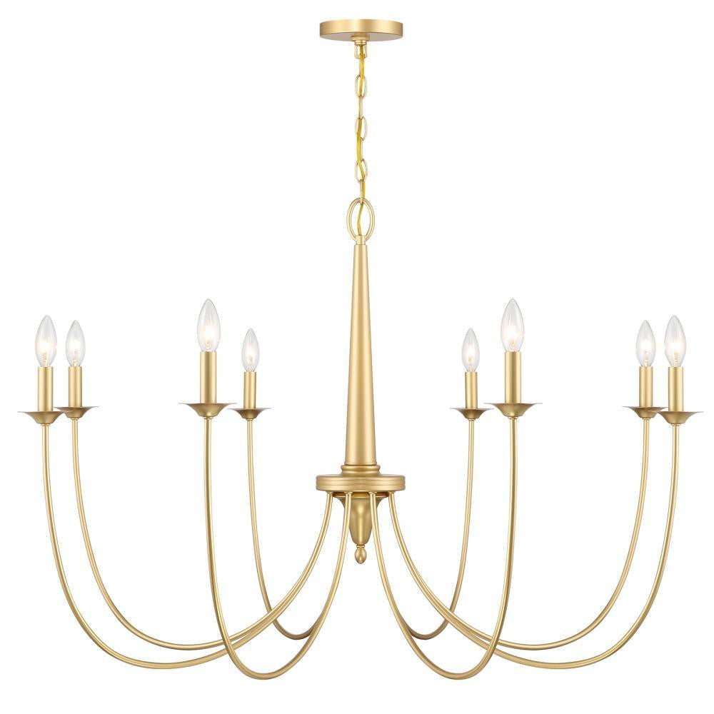 Savoy House Stonecrest 8-Light Chandelier French Gold