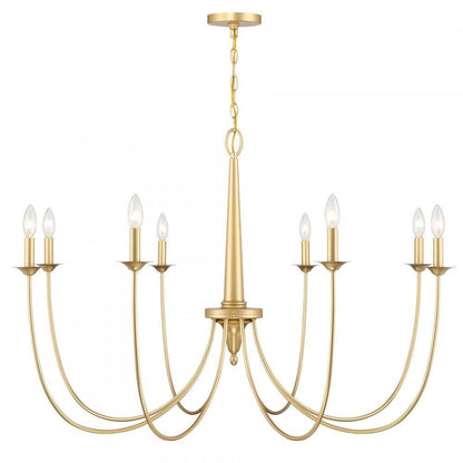 Savoy House Stonecrest 8-Light Chandelier French Gold