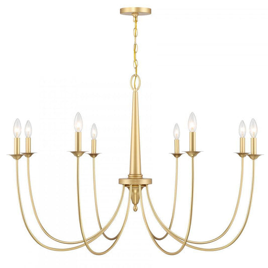 Savoy House Stonecrest 8-Light Chandelier French Gold