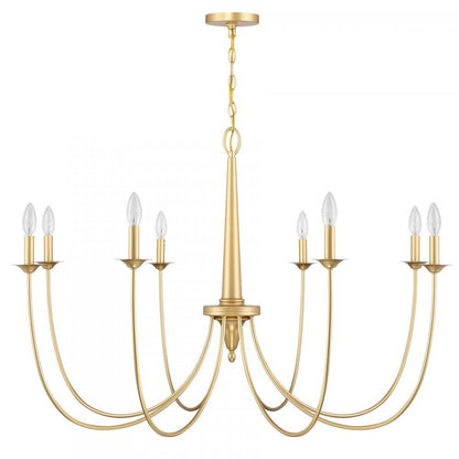 Savoy House Stonecrest 8-Light Chandelier in French Gold, Savoy House 1-1202-8-186 ALWM9