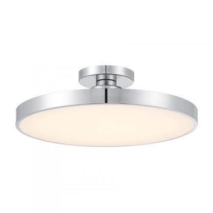 Savoy House Thayer 1-Light LED Ceiling Light Chrome