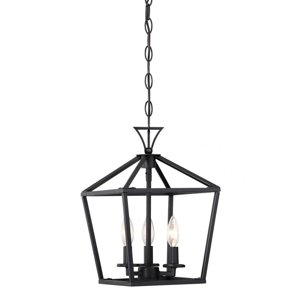 Savoy House Townsend 3-Light Pendant Black
