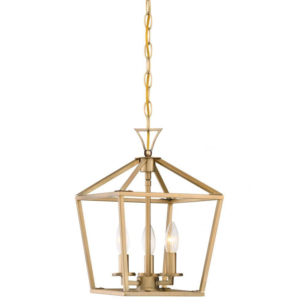 Savoy House Townsend 3-Light Pendant Brass