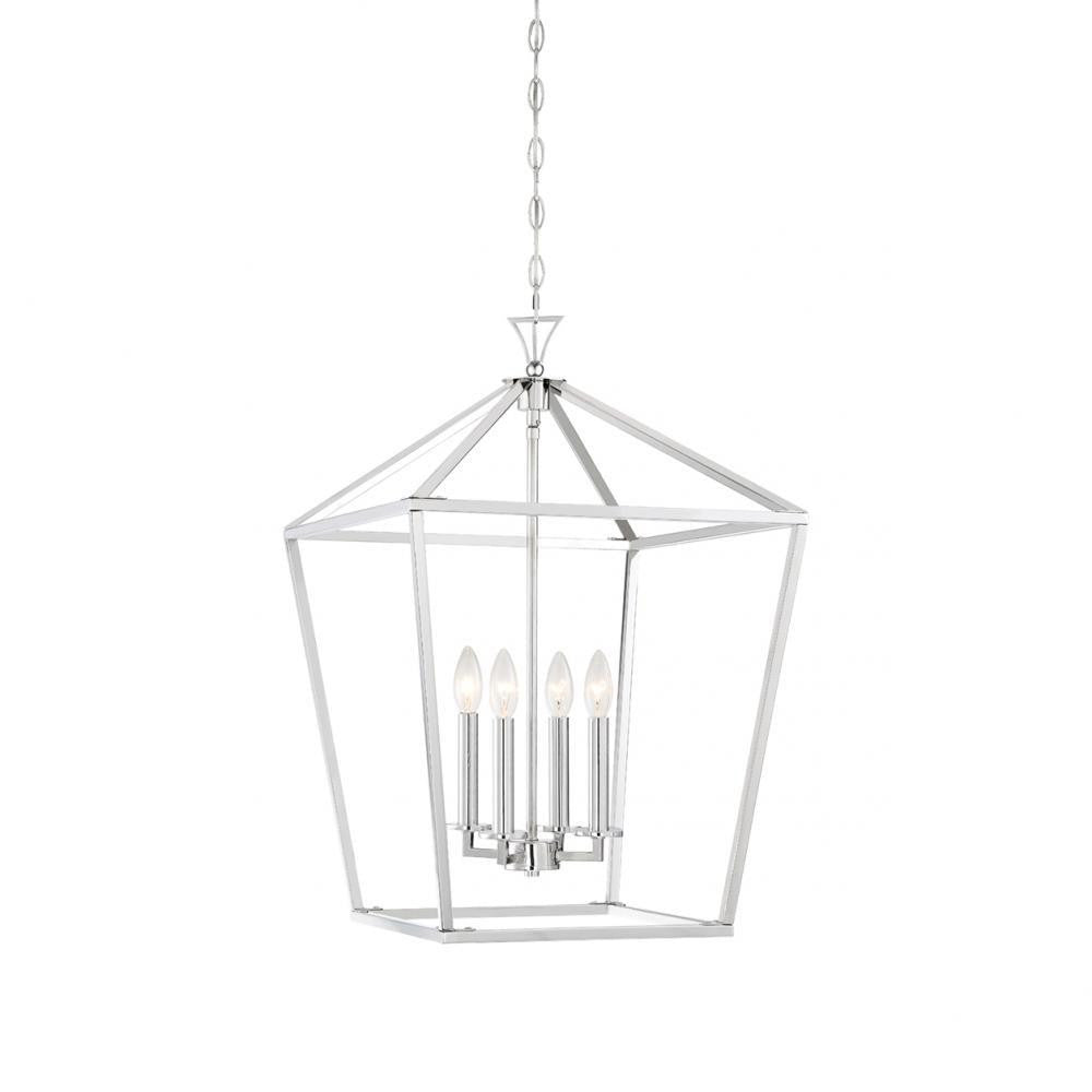 Savoy House Townsend 4-Light Pendant Nickel