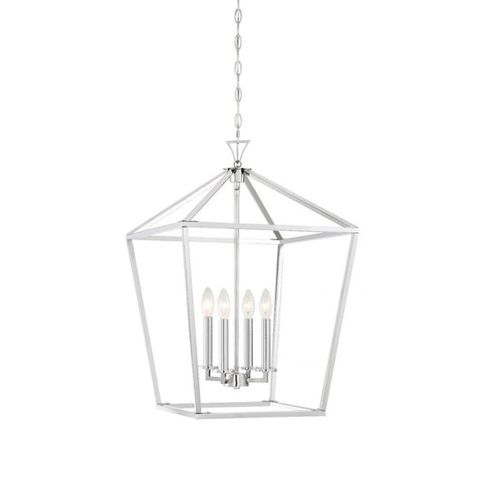 Savoy House Townsend 4-Light Pendant Nickel