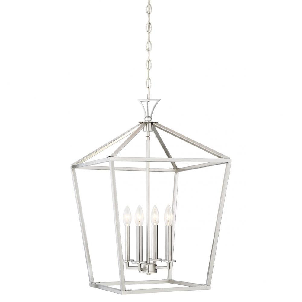 Savoy House Townsend 4-Light Pendant Nickel