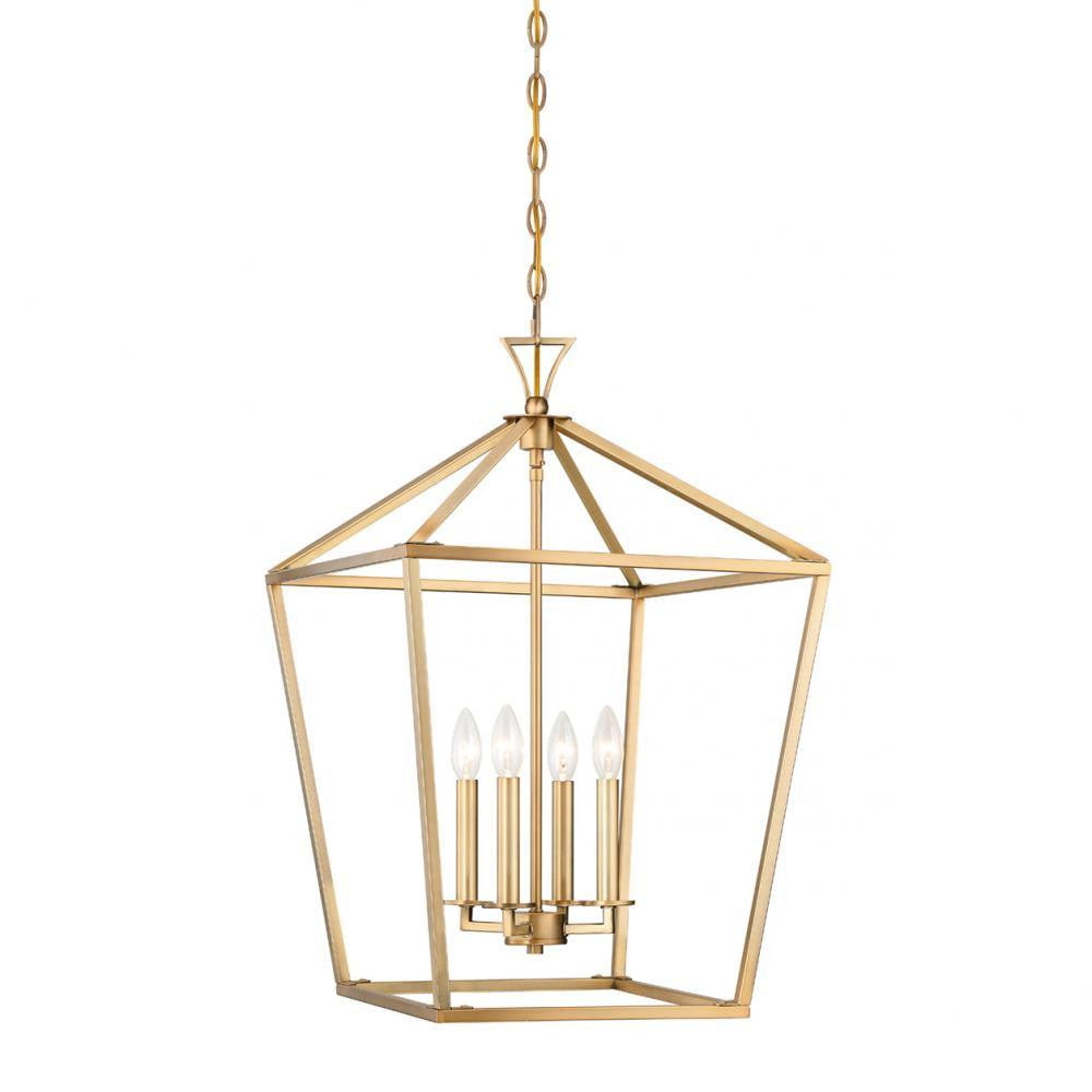 Savoy House Townsend 4-Light Pendant Brass