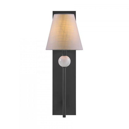 Savoy House Travis 1-Light Wall Sconce in Matte Black, Savoy House 9-1968-1-89 ALYJL
