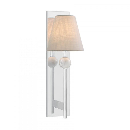 Savoy House Travis 1-Light Wall Sconce Warm Brass