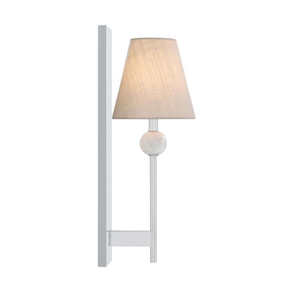 Savoy House Travis 1-Light Wall Sconce Matte Black
