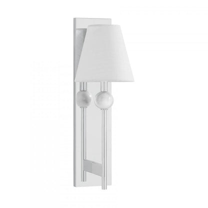 Savoy House Travis 1-Light Wall Sconce Polished Chrome