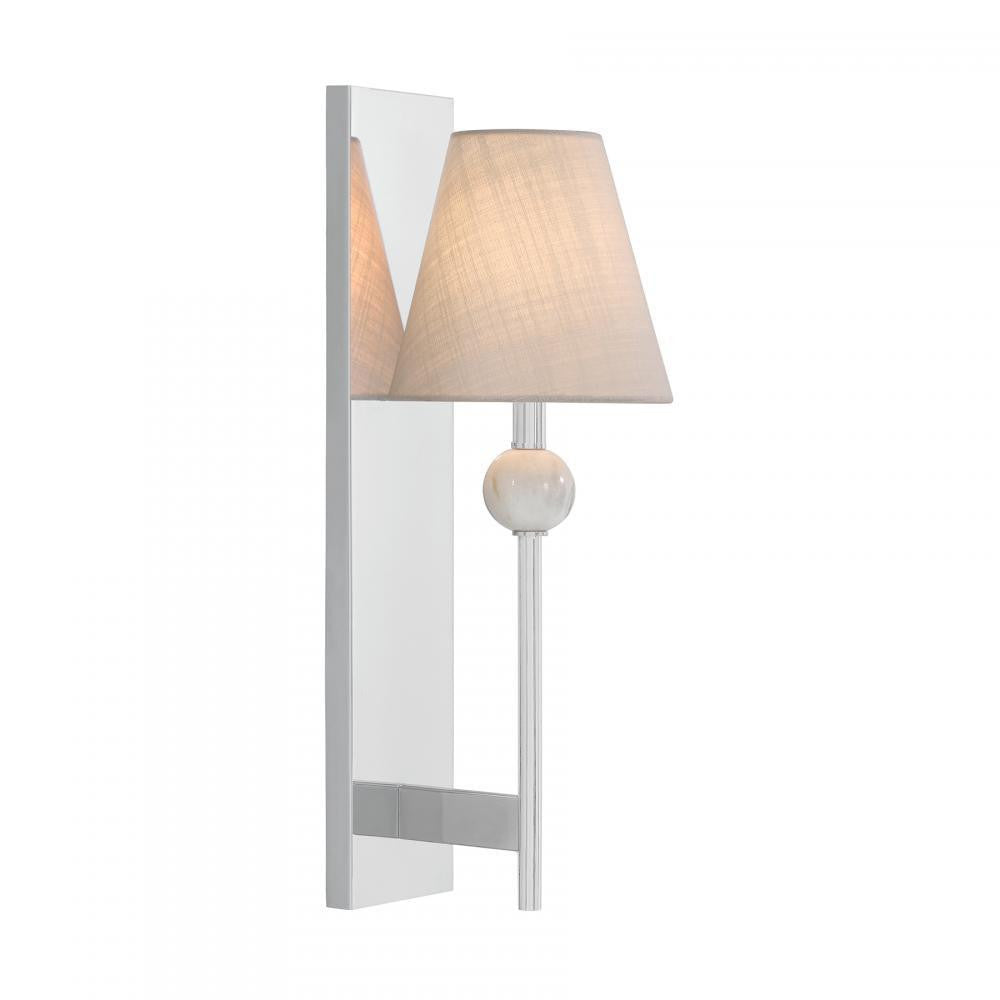 Savoy House Travis 1-Light Wall Sconce in Polished Chrome, Savoy House 9-1968-1-11 ALYJJ