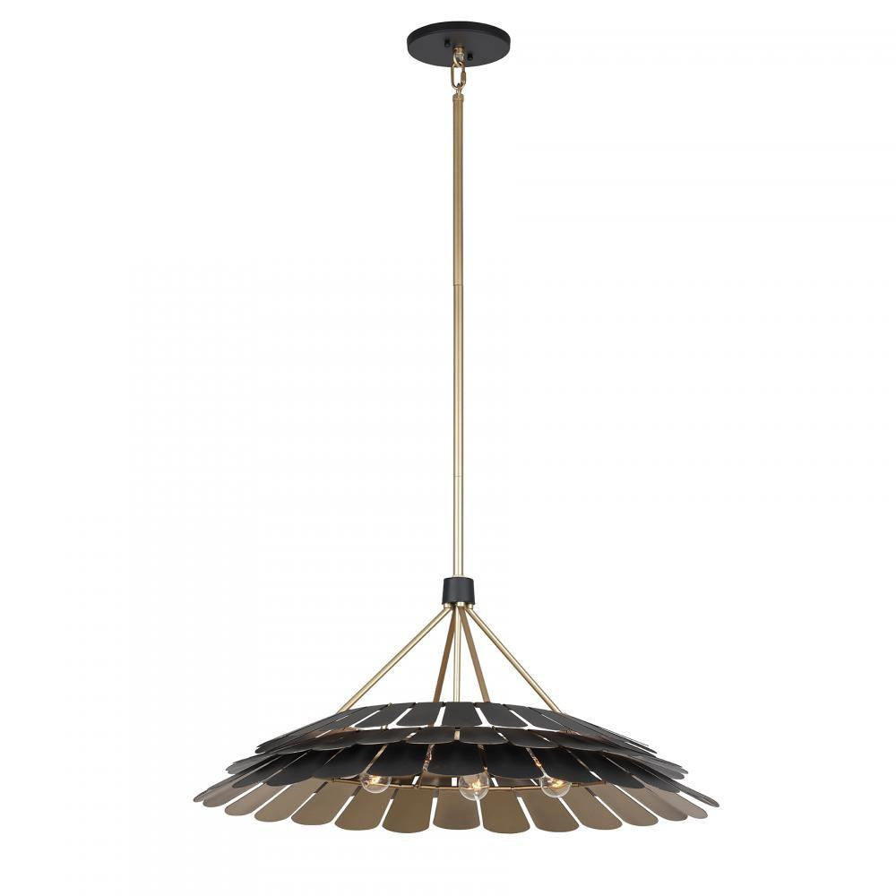 Savoy House Turaco 6-Light Pendant Midnight