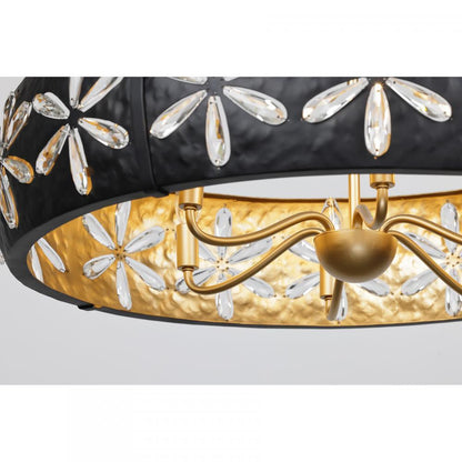 Venice 6-Light Chandelier Savoy House 1-2493-6-104