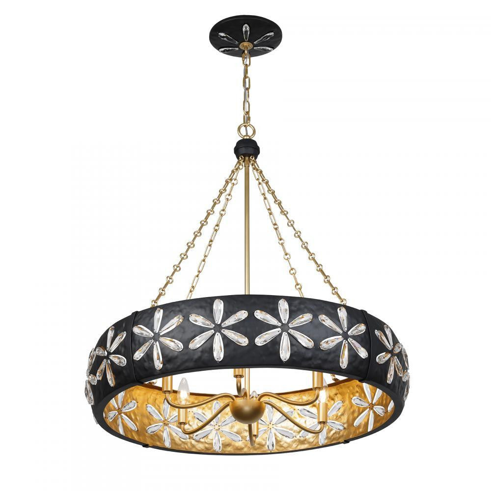 Venice 6-Light Chandelier Savoy House 1-2493-6-104