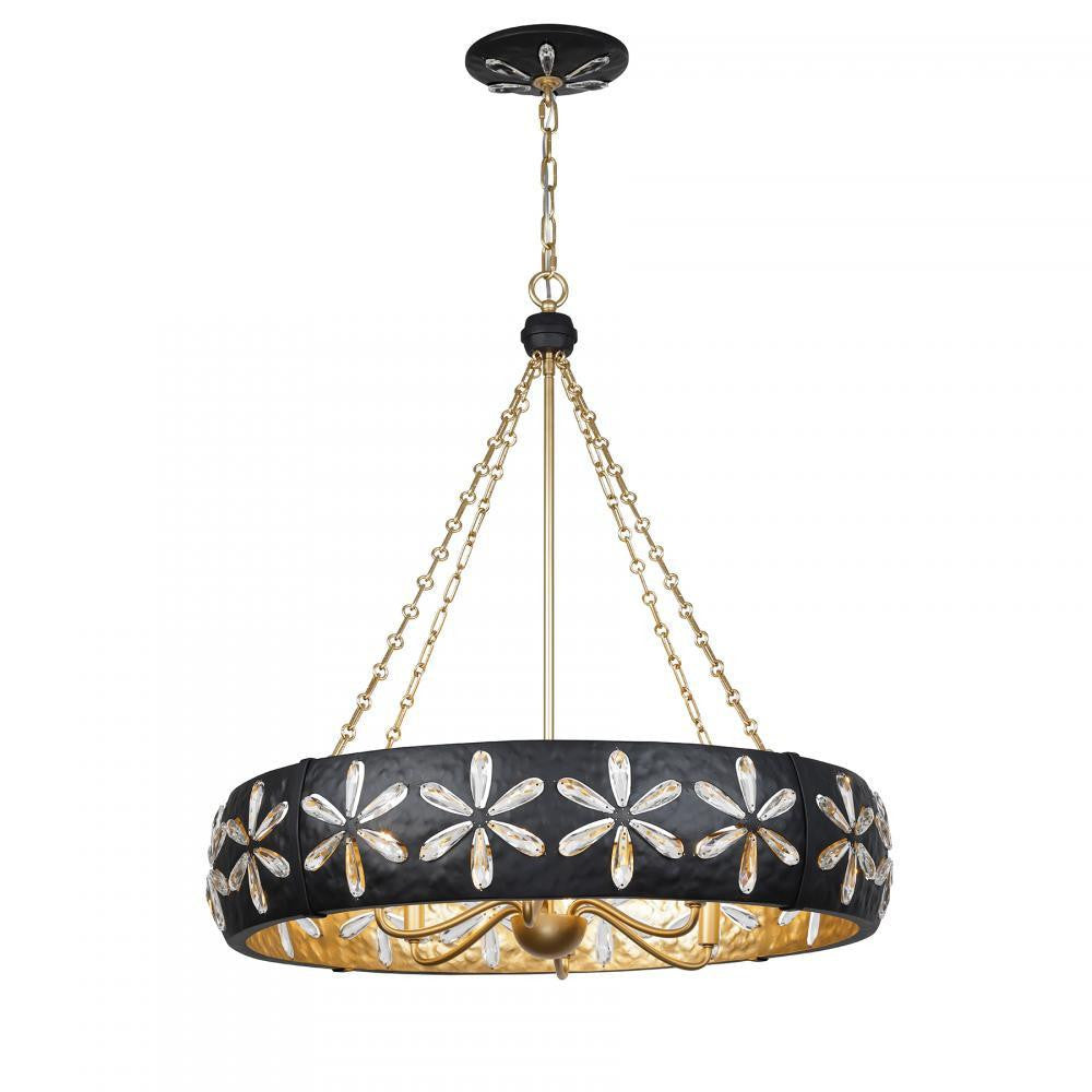 Venice 6-Light Chandelier Savoy House 1-2493-6-104