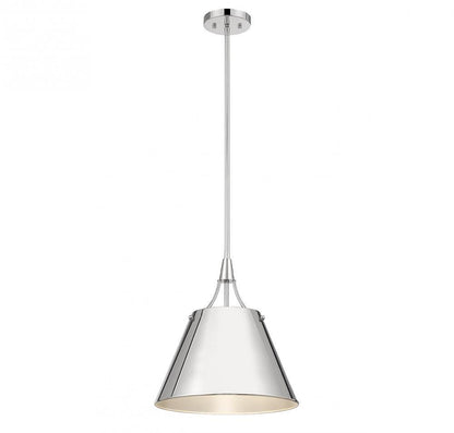 Savoy House Willis Pendant Polished Nickel