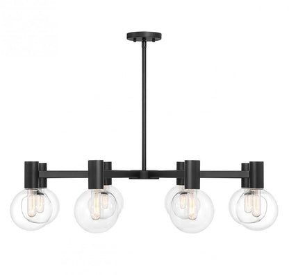 Savoy House Wright 8-Light Chandelier Matte Black