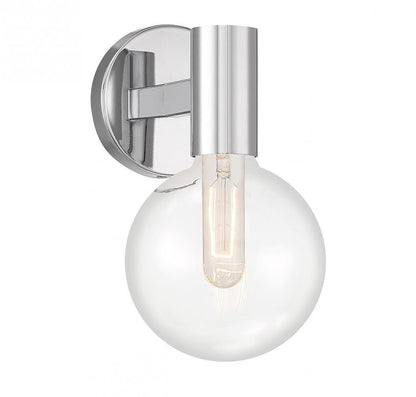 Savoy House Wright Wall Sconce Chrome