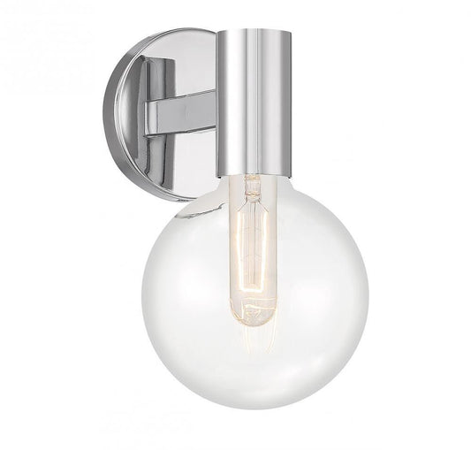 Savoy House Wright Wall Sconce Chrome