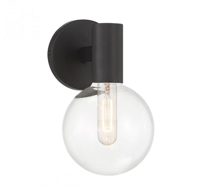 Savoy House Wright Wall Sconce Matte Black