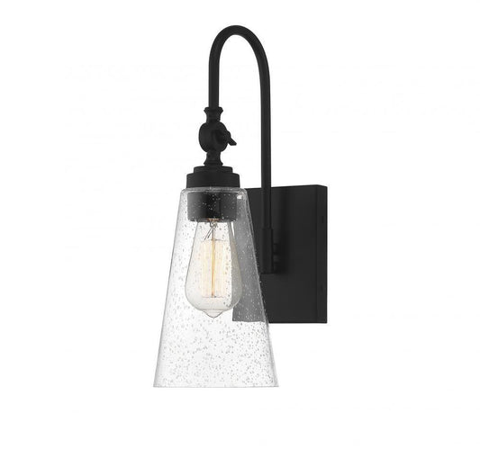 Savoy House York Wall Sconce Matte Black