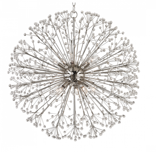 Hudson Valley Dunkirk Chandelier Polished Nickel